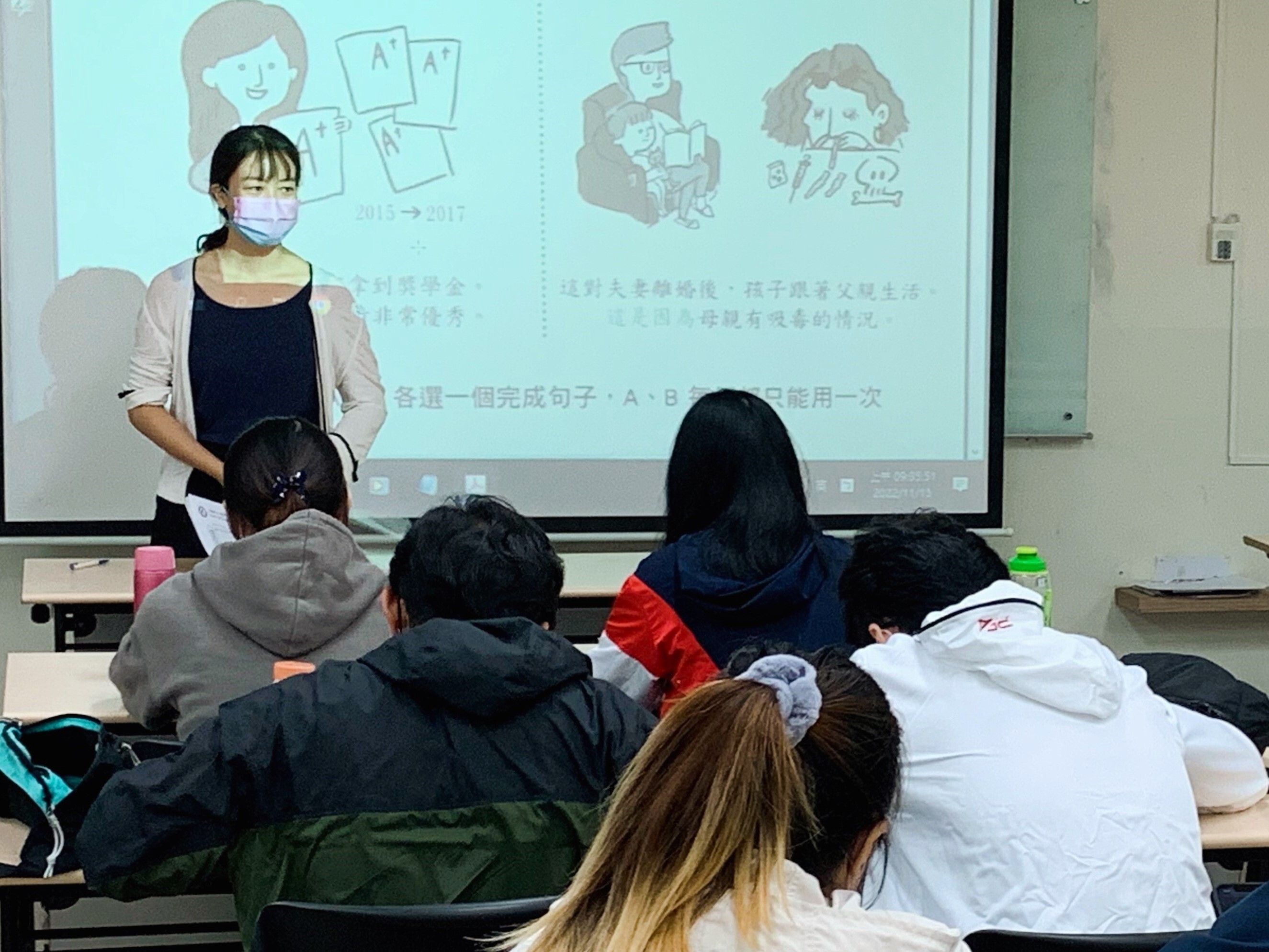 ▲ Classroom Activities of Chinese Language Tutoring Classes