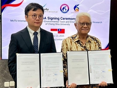 正修X印尼MUTU國際公司組研究中心 攜手國際綠色永續新紀元